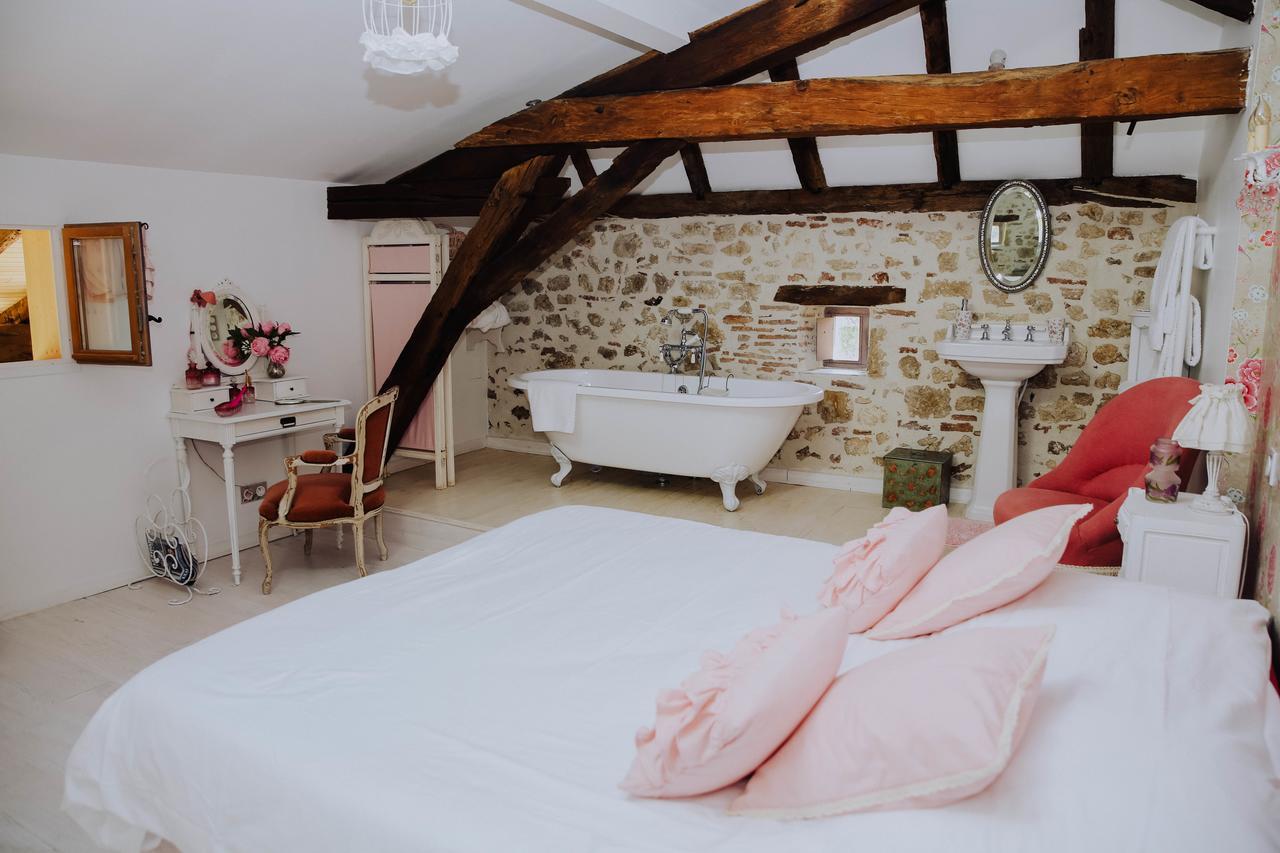 La Maison Bleue Villeréal Eksteriør billede