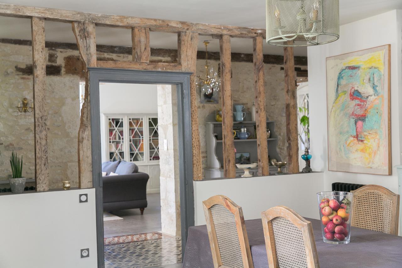 La Maison Bleue Villeréal Eksteriør billede