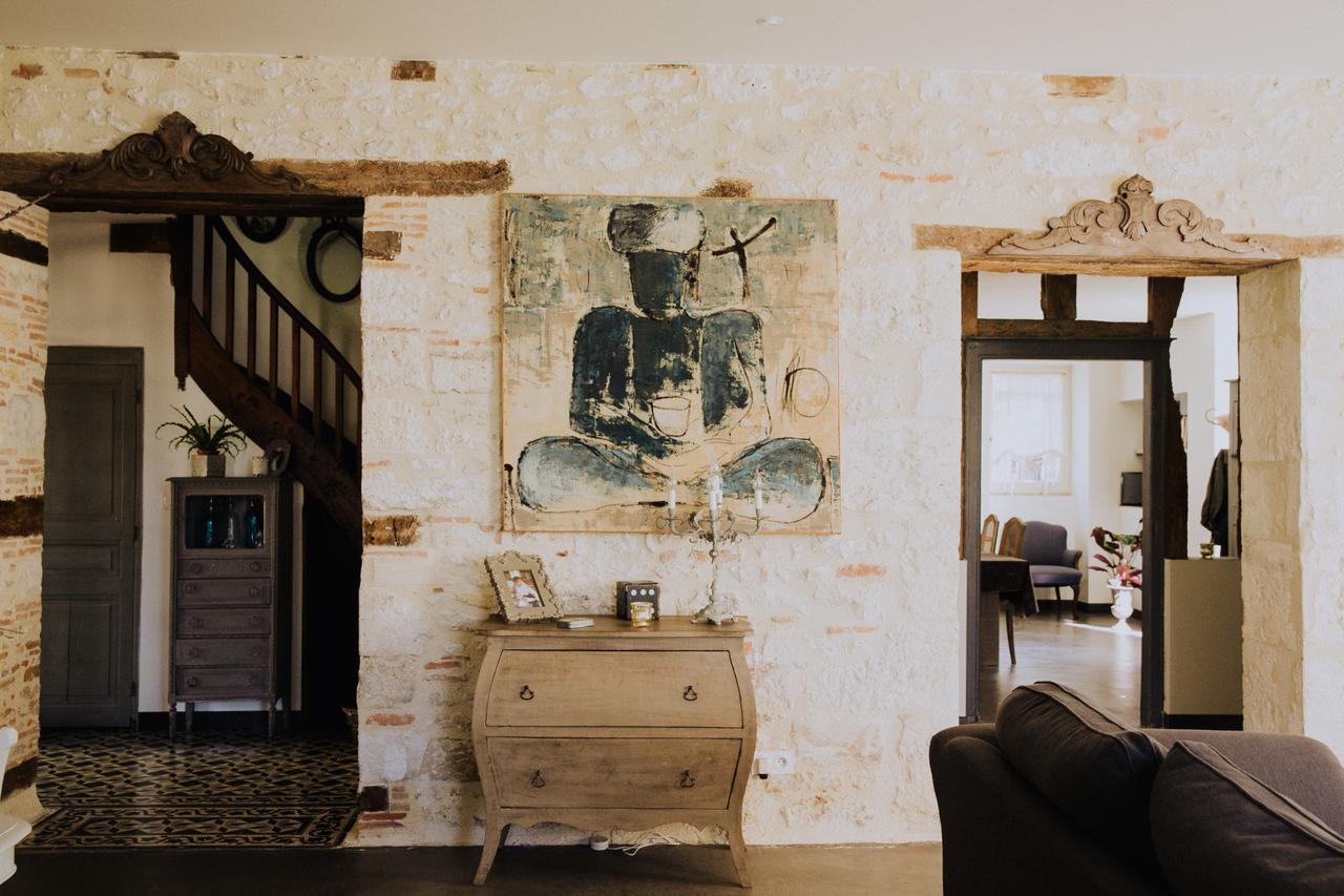 La Maison Bleue Villeréal Eksteriør billede